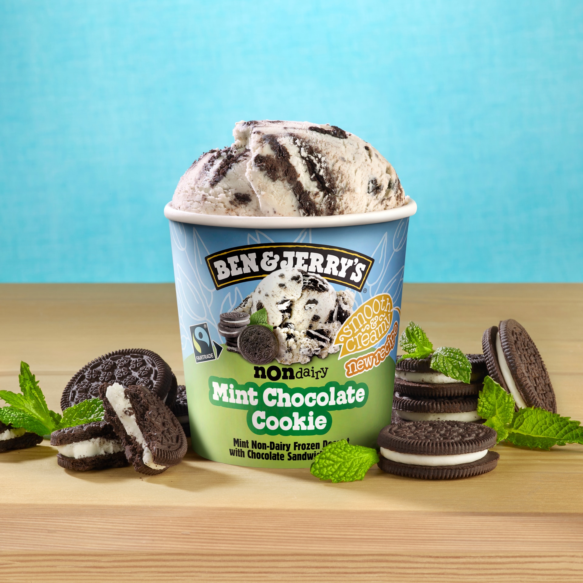 Mint Chocolate Cookie Non-Dairy Oat | Ben & Jerry's